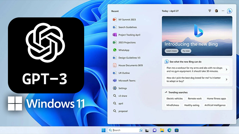 مایکرۆسۆفت Chat GPTـی دەخاتە ناو سیستەمی Windows 11